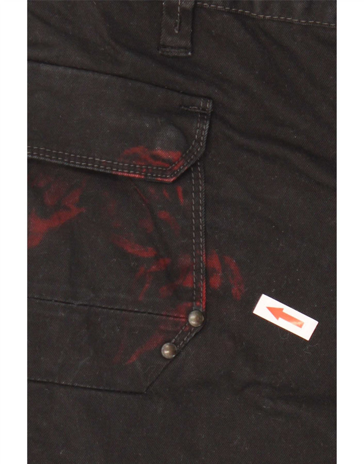 G-Star Straight Jeans til mænd W29 L26 Sort bomuld