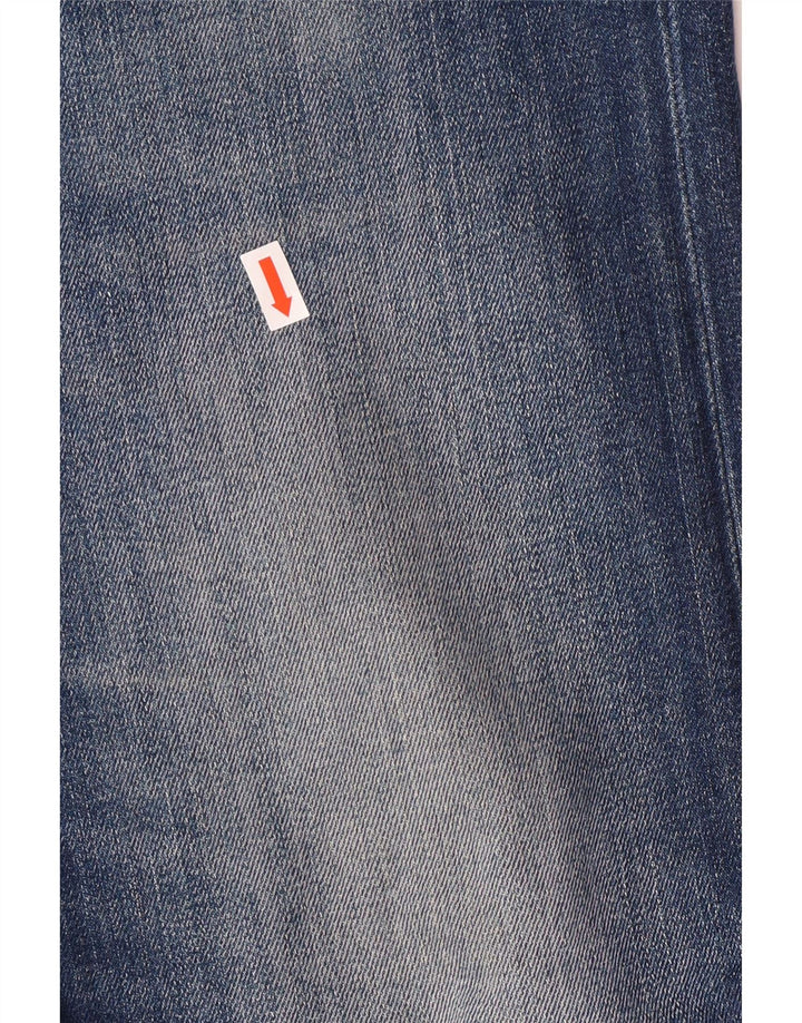 Lee Herre Luke Tapered Slim Jeans W34 L32 Blå Bomuld