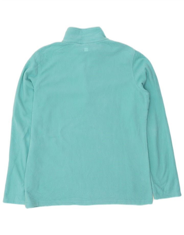 Mountain Warehouse Dame lynlås-hals Fleece Jumper UK 16 Large Blue Polyester