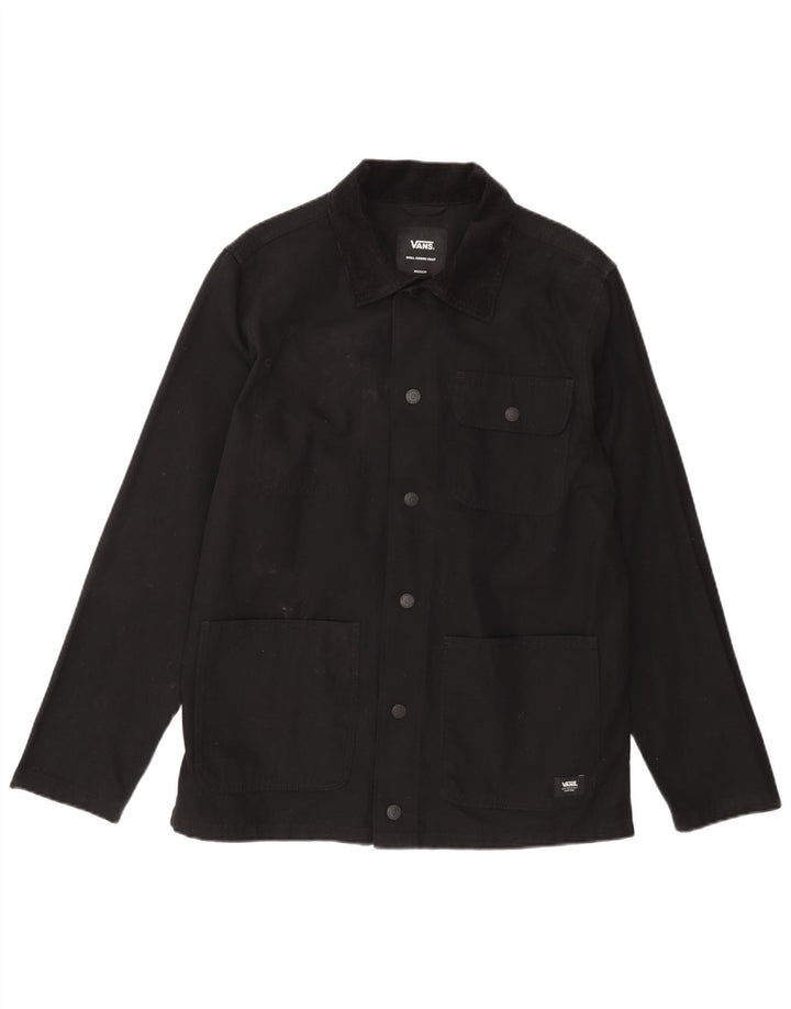 Vans Herre Utility Jacket Medium Sort Bomuld