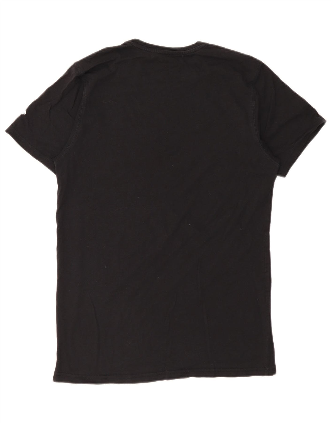 Ægte Merchandise Dame Grafisk T-Shirt Top UK 12 Medium Sort