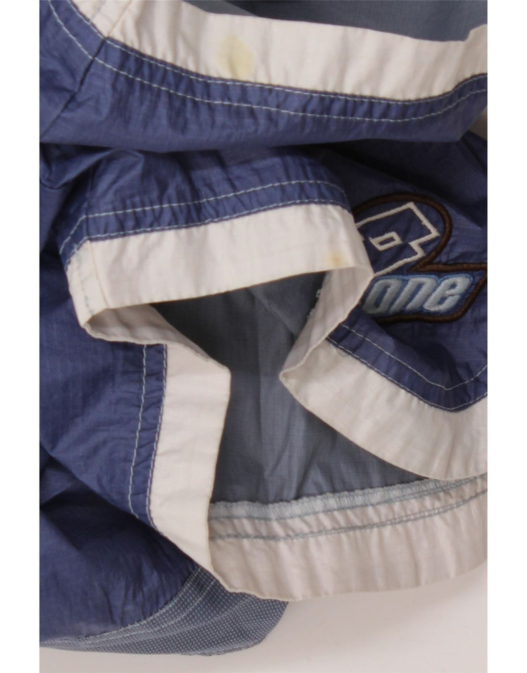 LOTTO Badeshorts til mænd UK 40/42 Large W34 Navy Blue Colourblock Nylon