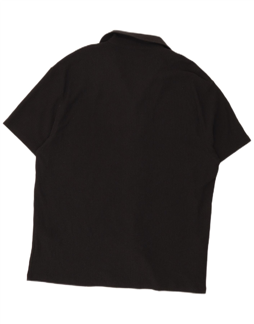 Reiss Herre grafisk kortærmet skjorte 2XL Sort Polyester Moderne