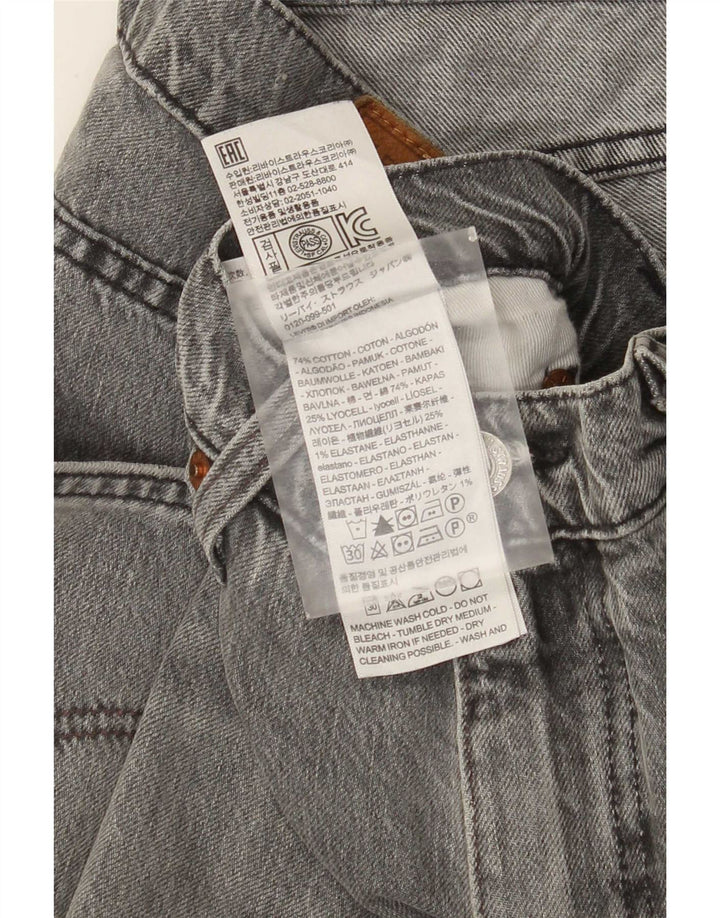 Levi's Herre 511 Slim Jeans W34 L34 Grå Bomuld