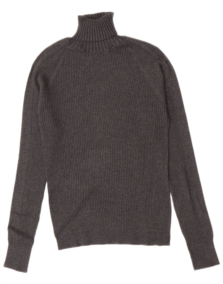 Zara Herre rullehals sweater mellemgrå