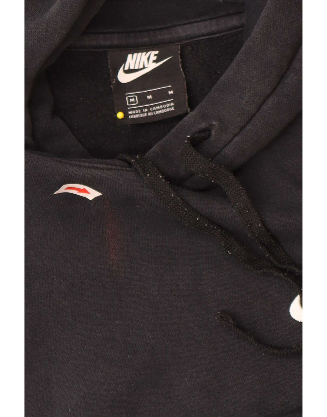 Nike Herre hættetrøje Jumper Medium Sort Bomuld