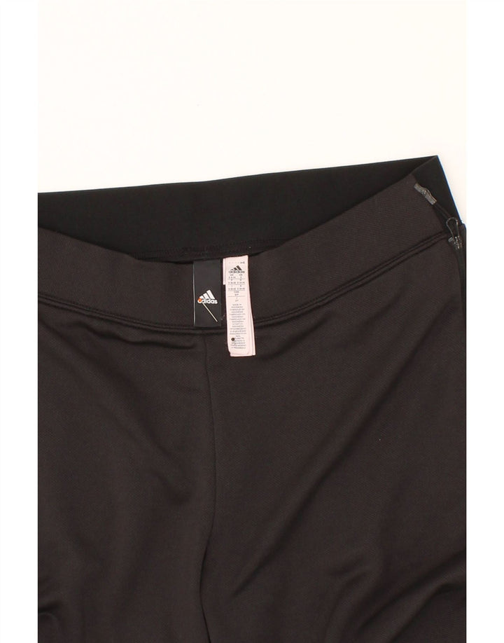 ADIDAS Womens Tracksuit Trousers UK 8/10 Small   Black Polyester Vintage Adidas and Second-Hand Adidas from Messina Hembry 