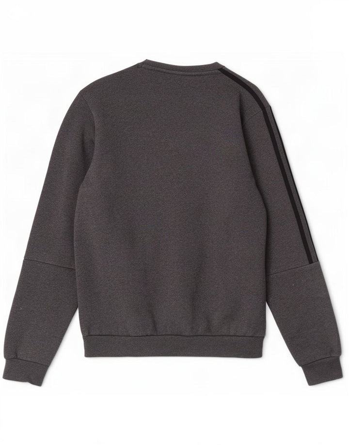 Adidas Sweatshirt til mænd, lille grå bomuld