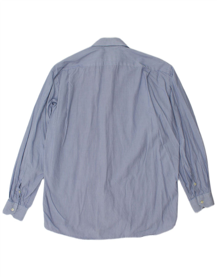 LACOSTE Herreskjorte str. 39 Medium Blue Pinstripe