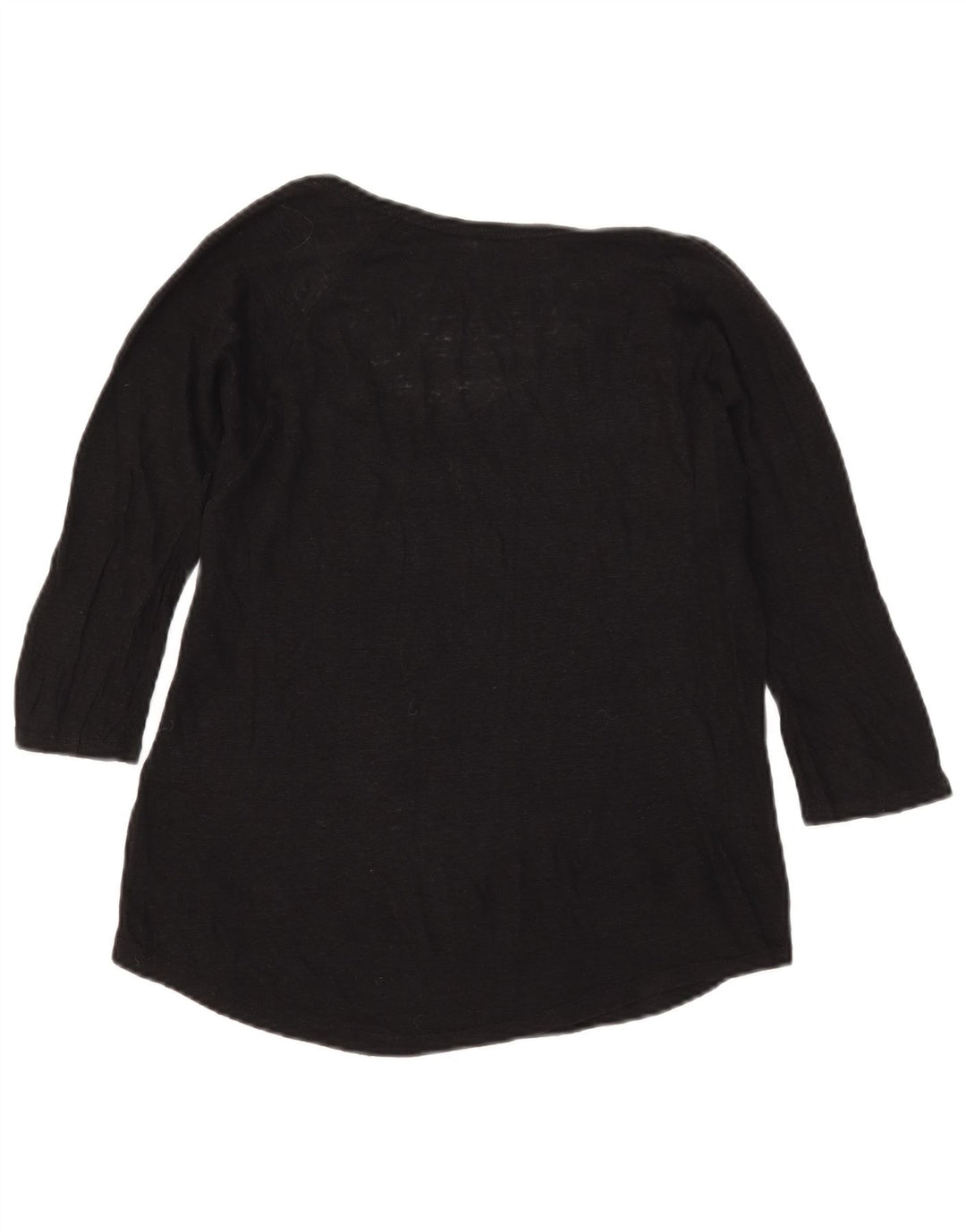 Zara Dame Top 3/4 ærme UK 12 Medium Sort