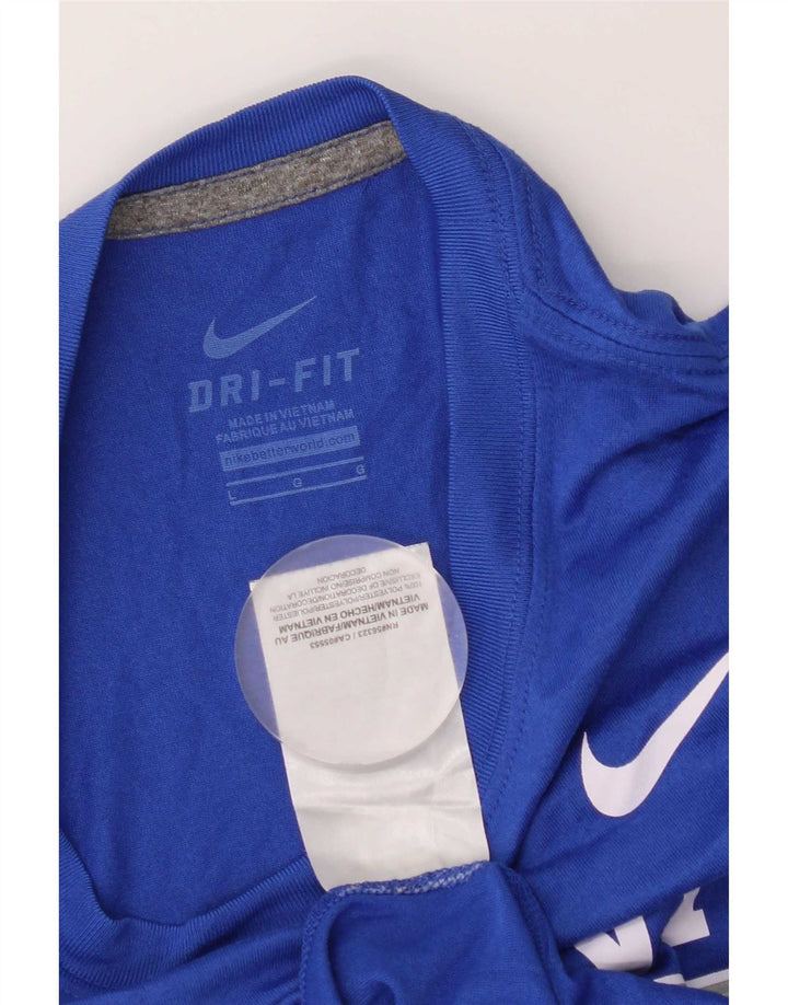 Nike Herre Blue Devils Baseball Grafisk T-shirt Top Stor polyester