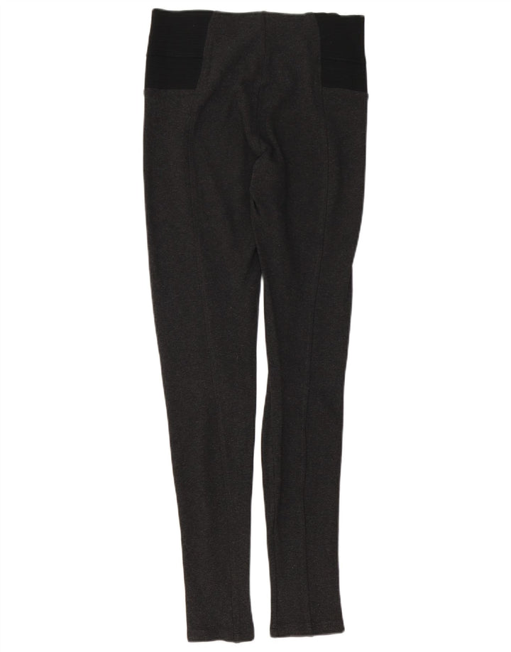 Zara Dame Leggings UK 12 Medium Grå
