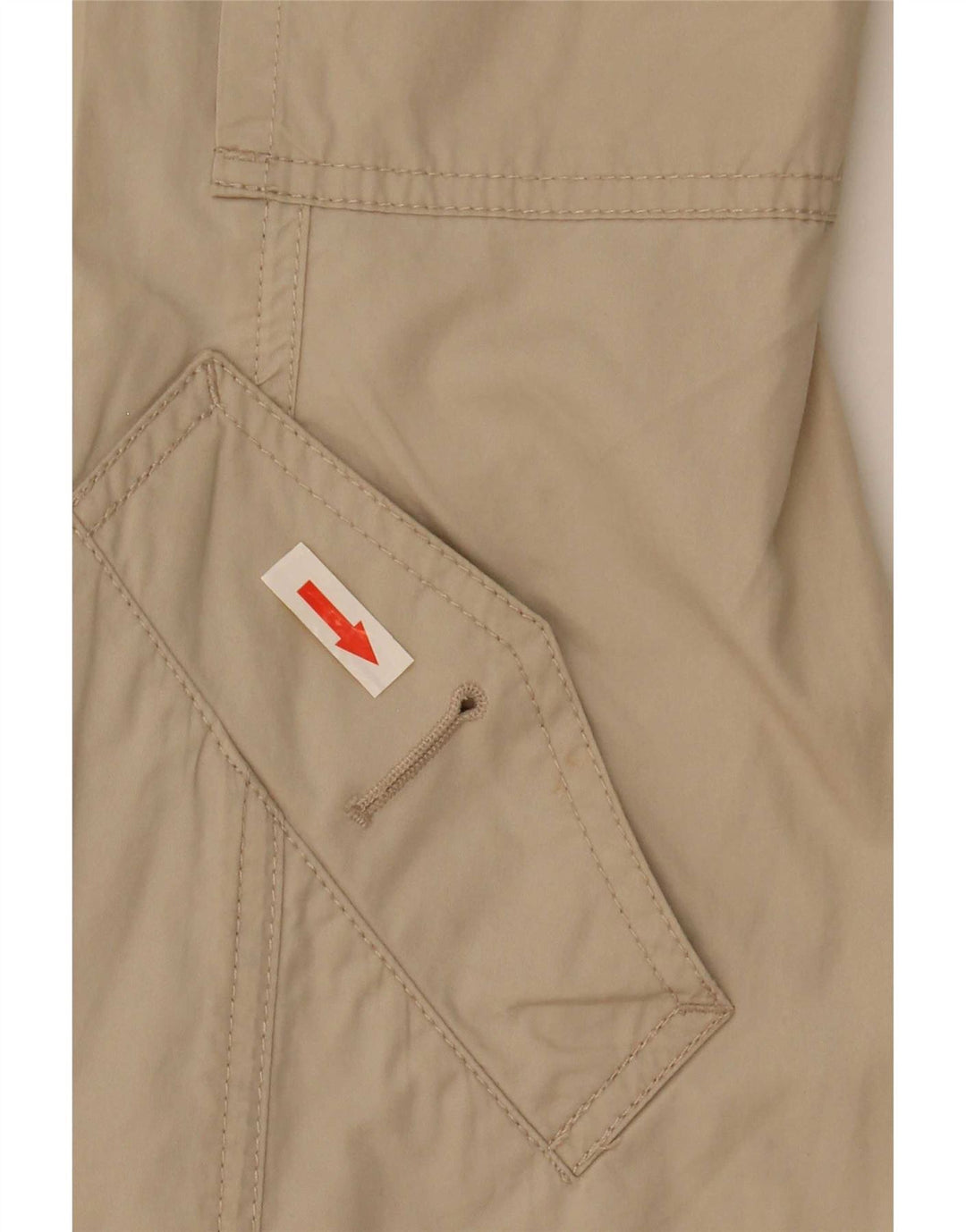Monsoon Womens Trench Coat UK 8 Small Beige Bomuld