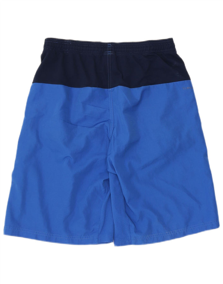 Adidas Herre Sportshorts Medium Blue Colourblock Polyester