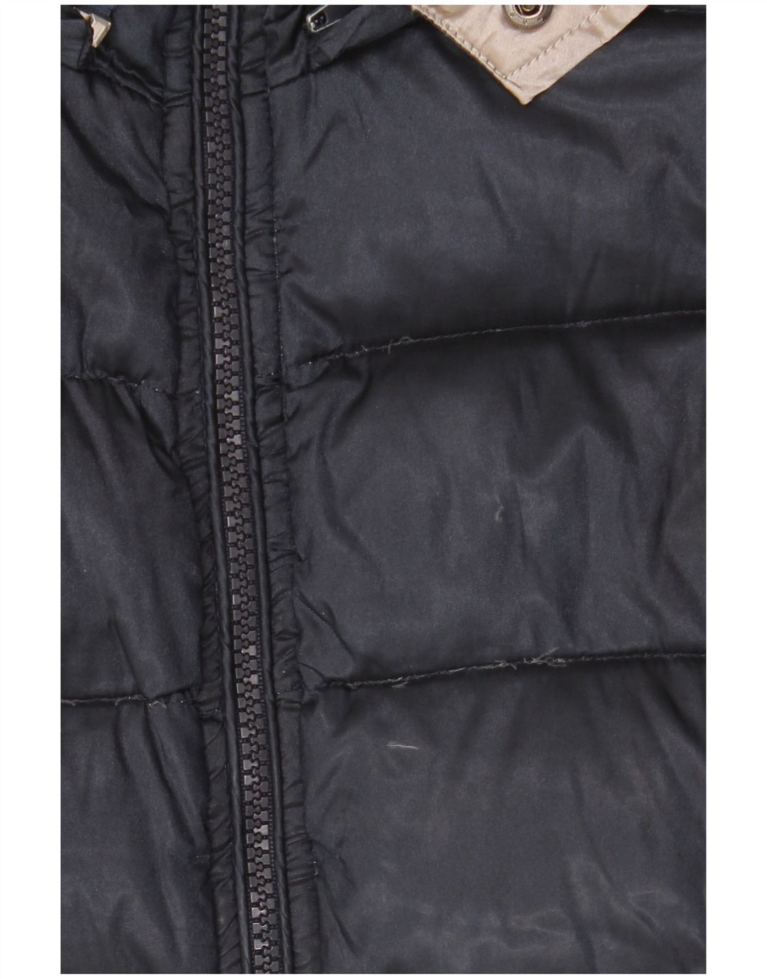 Ellesse Dame Hætte Polstret Frakke UK 18 XL Sort Polyester