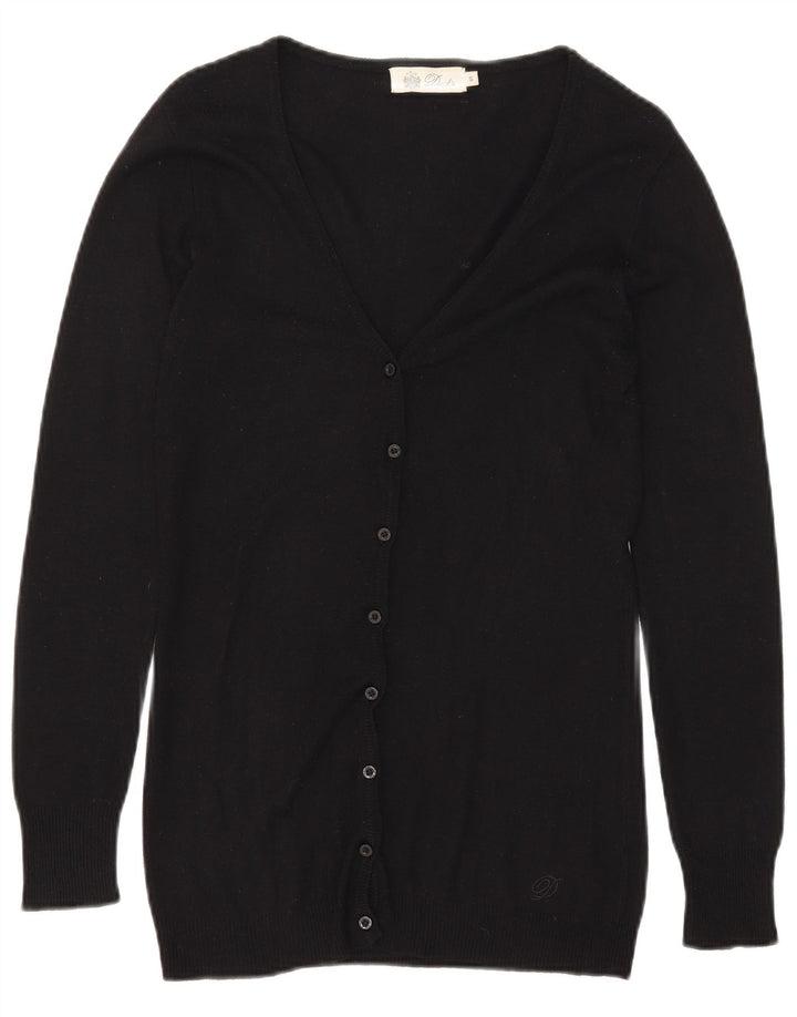 Dacks cardigan sweater til kvinder UK 10 Small Black