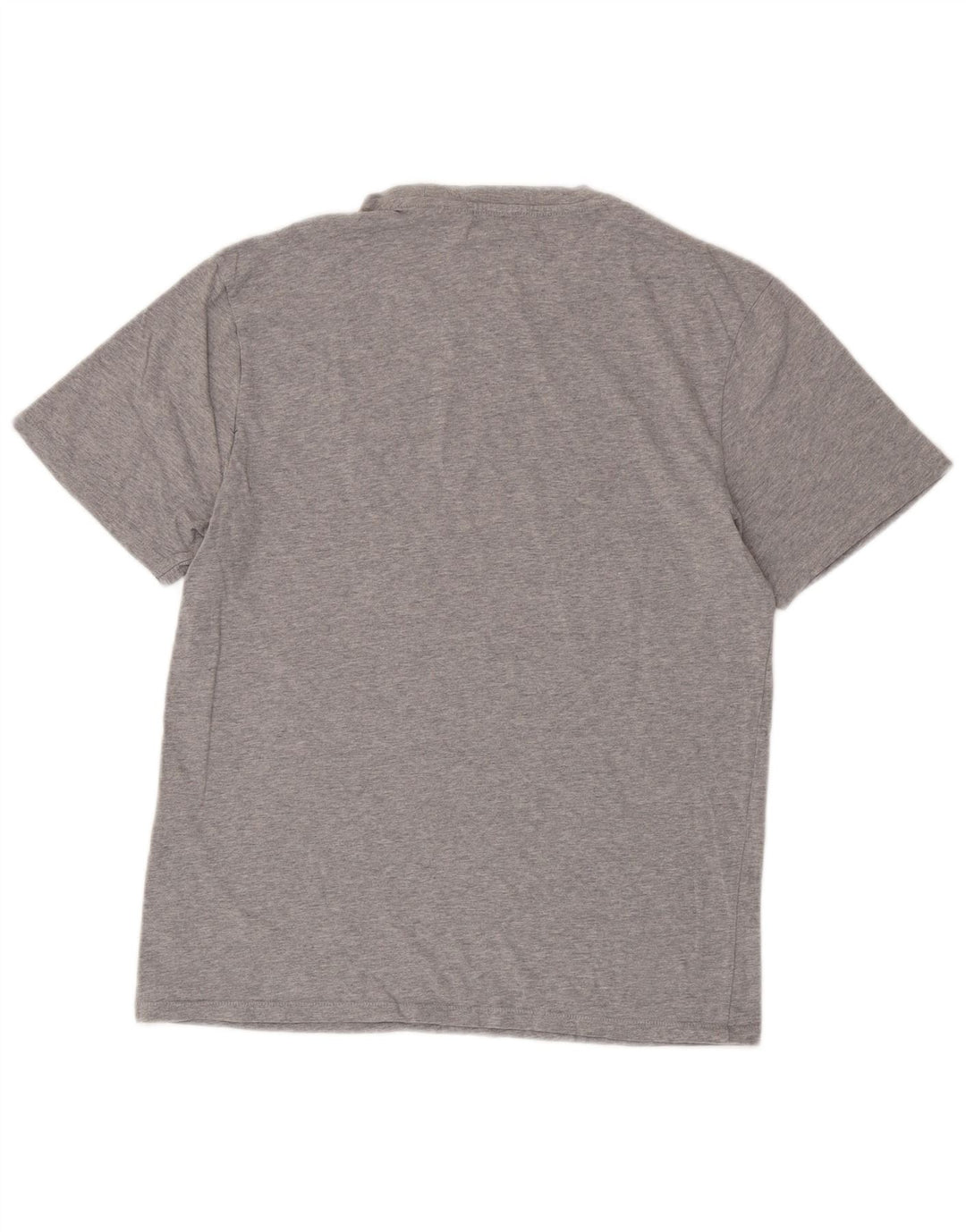 LEVI'S Herre grafisk T-shirt top mellemgrå flækket bomuld