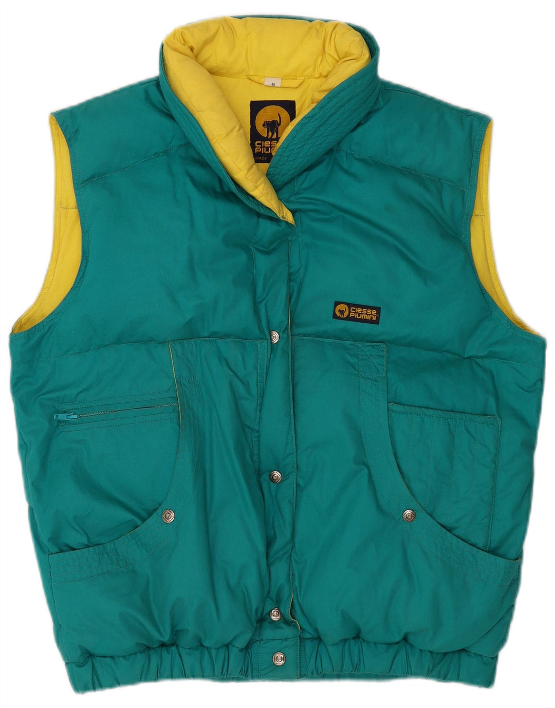Ciesse Piumini Dame Polstret Gilet IT 48 XL Grøn