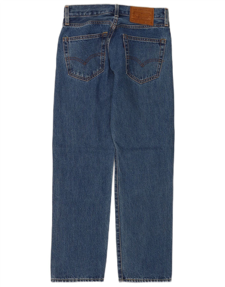Levi's Herre 551 lige jeans W26 L28 blå bomuld