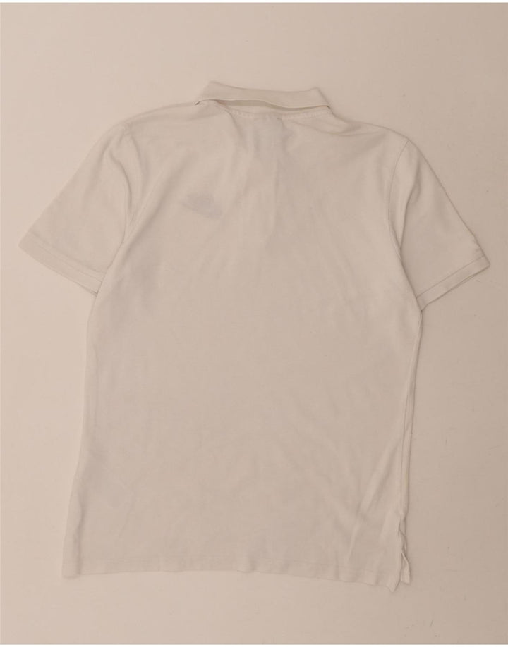 NIKE Mens Polo Shirt Medium White Cotton Vintage Nike and Second-Hand Nike from Messina Hembry 