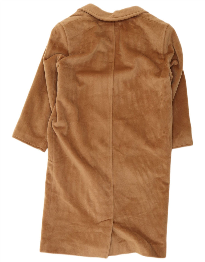 Piacenza Dame 3/4 ærmet overfrakke UK 12 Medium Beige Uld