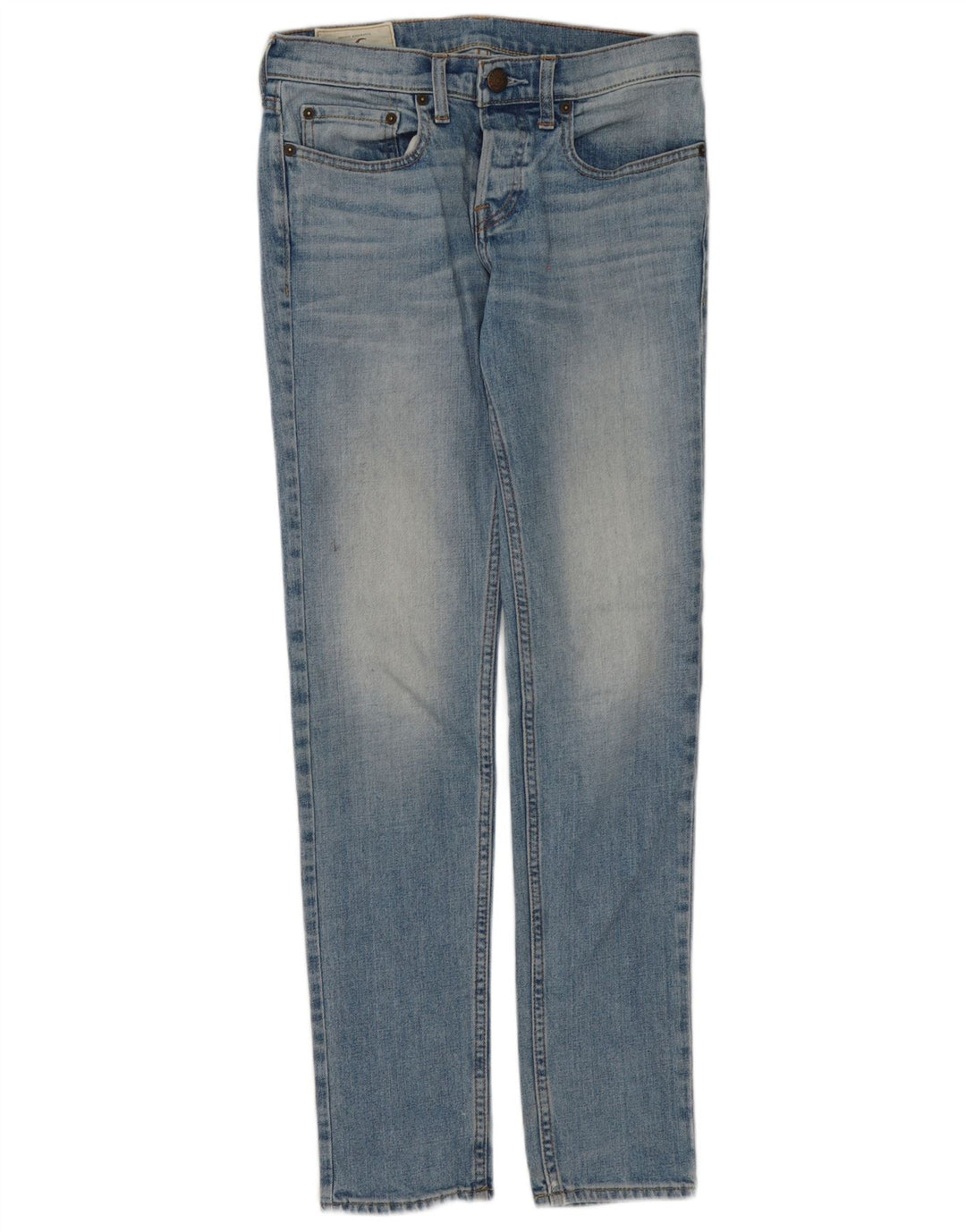 Hollister Slim Jeans til kvinder W28 L30 Blå Bomuld