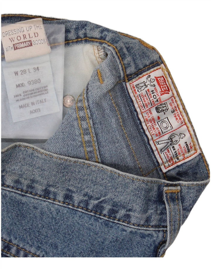 Rifle Dame Straight Jeans W28 L34 Blå Bomuld