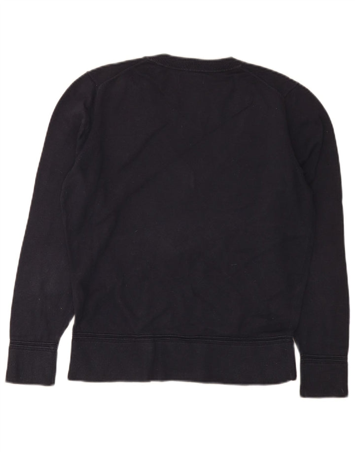 Gant Dame V-hals sweater UK 10 Small Navy Blue