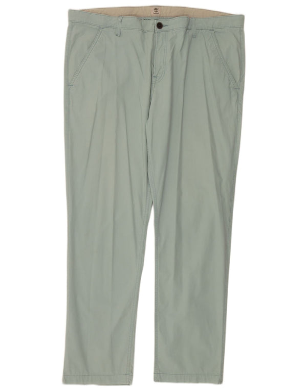 Timberland Straight Chino-bukser til mænd W42 L33 Grøn