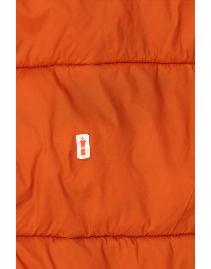 NAPAPIJRI Herre grafisk polstret jakke UK 38 Medium Orange Polyester
