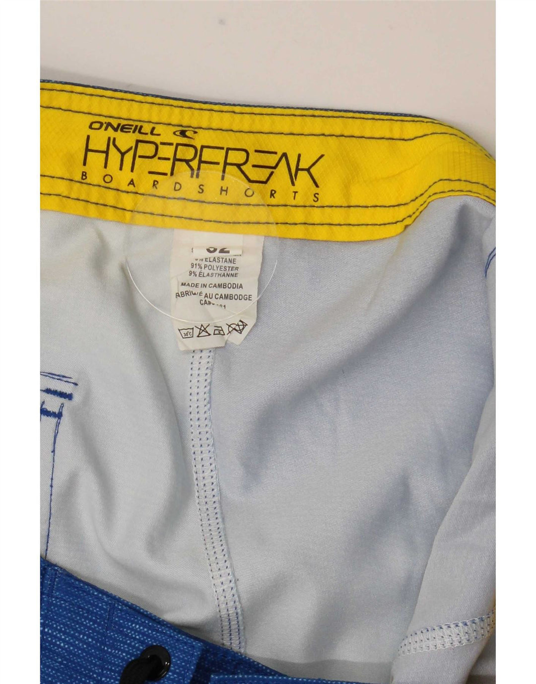 O'Neill Badeshorts til mænd mellemblå farveblok polyester