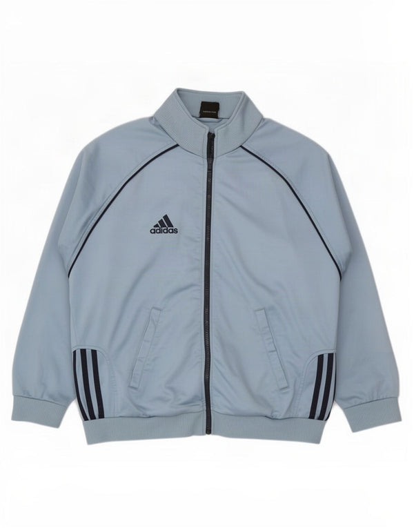 Adidas Herre Loose Fit træningsdragt Topjakke UK 34/36 Small Blue