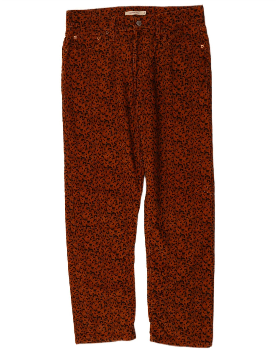 Lige fløjlsbukser til kvinder W31 L28