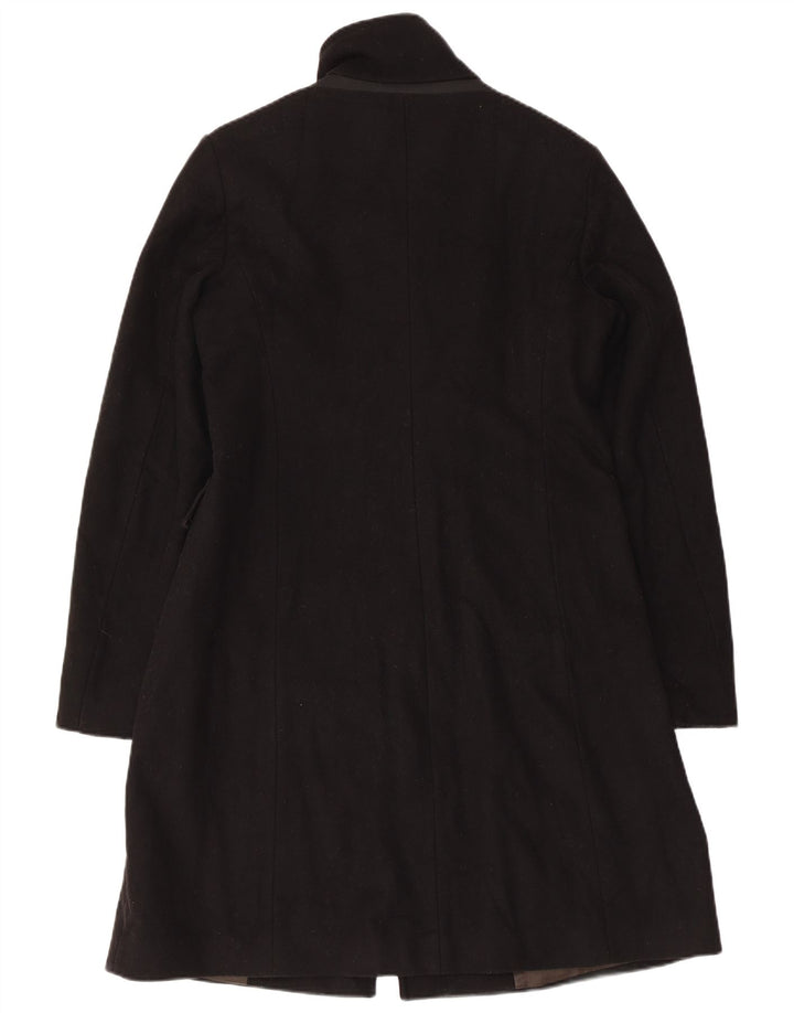 Geox Womens Respira Overfrakke UK 10 Small Black Wool