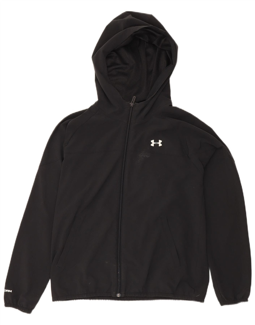 Under Armour Træningsdragt med hætte til mænd Topjakke Medium Sort Polyester