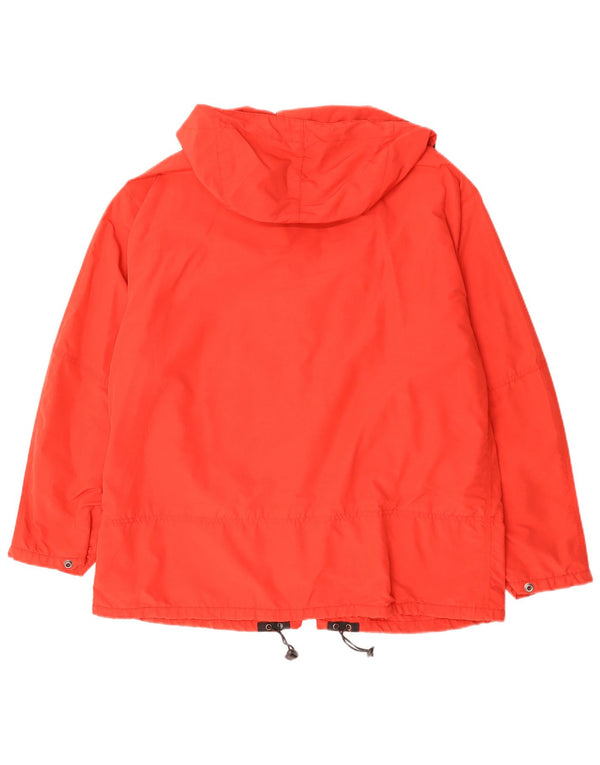 JET SET Herre Hættevindjakke UK 42 XL Rød Colourblock