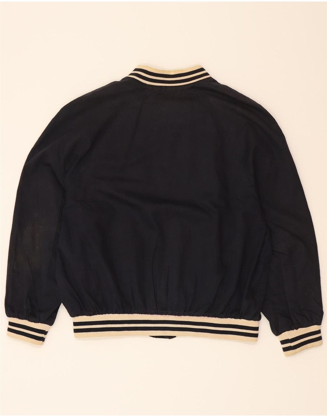 BIAGIOTTI Boys Varsity Jacket 11-12 Years Navy Blue Cotton Vintage Biagiotti and Second-Hand Biagiotti from Messina Hembry 