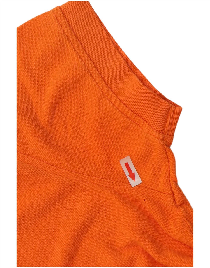 Tommy Hilfiger Herre Polo Shirt Lille Orange Bomuld