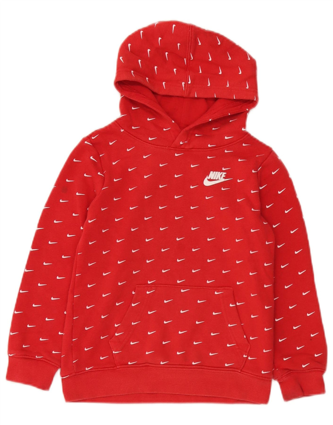 Nike drenge hættetrøje 6-7 år rød bomuld