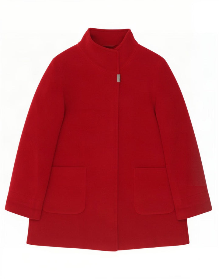 Basler Dame Overfrakke UK 12 Medium Rød Uld