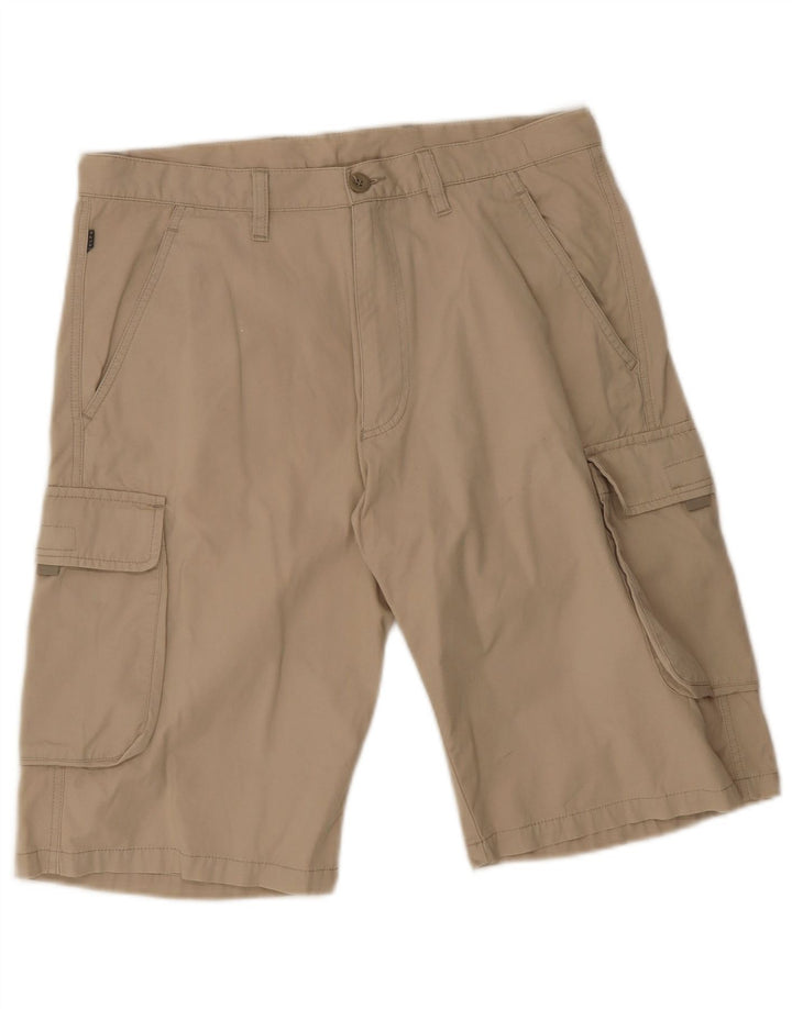 BELFE & BELFE Herre Cargo Shorts W34 Large Beige Bomuld