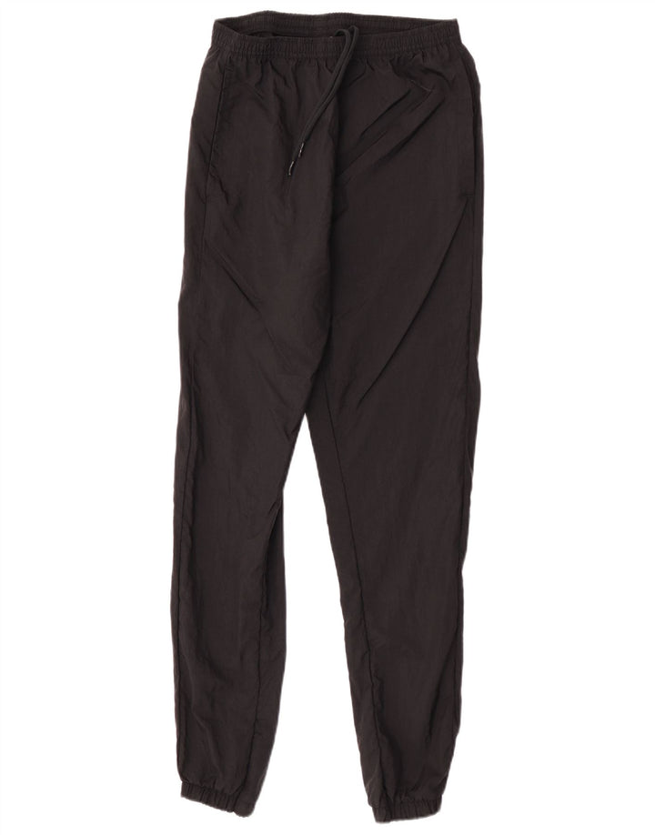 Reebok Dame træningsdragt Bukser Joggers UK 8 Small Black Nylon