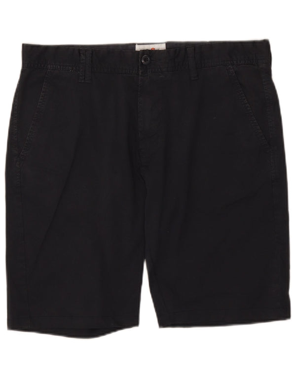 Ellesse Herre Chino Shorts IT 50 Large W34 Marineblå Bomuld