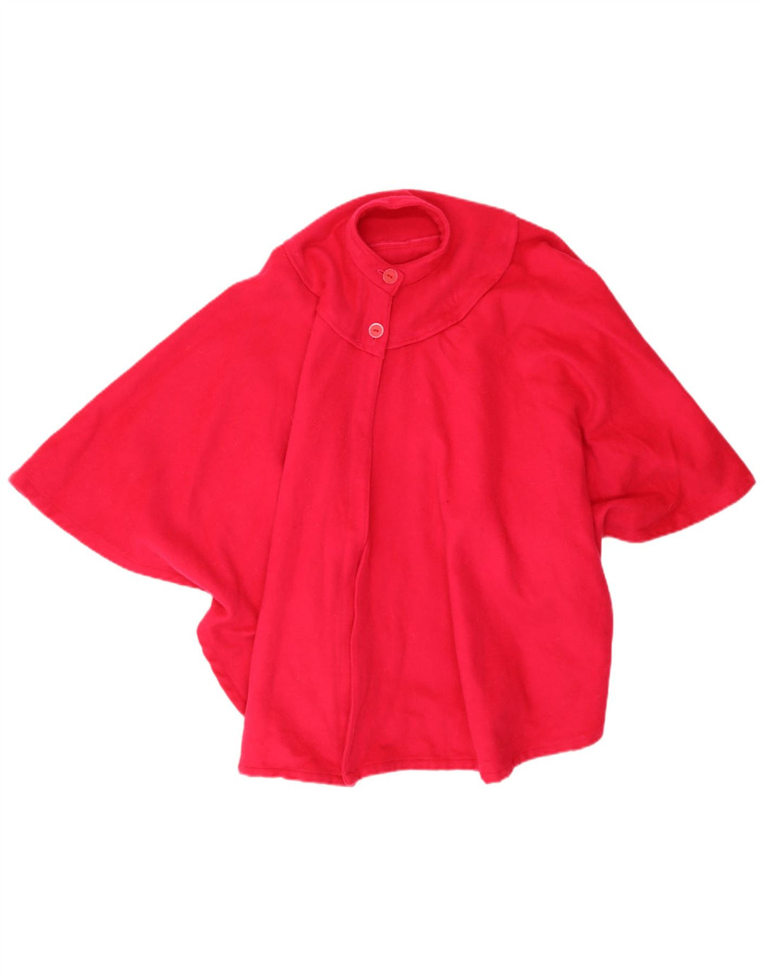 Vintage poncho frakke til kvinder One Size Pink