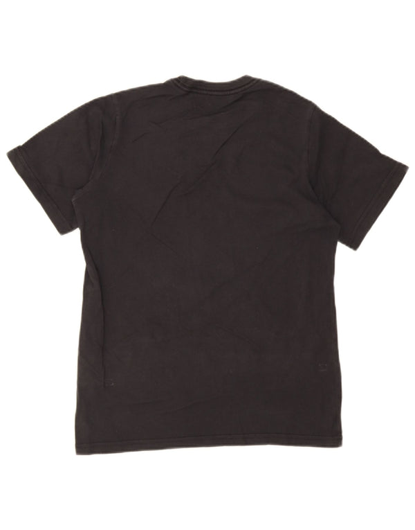 Nik George Boys Grafisk T-Shirt Top 10-11 år Medium Sort Bomuld