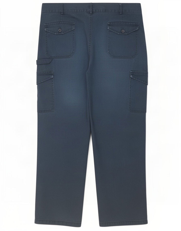 Dickies Straight Cargo bukser til mænd W38 L28 Marineblå
