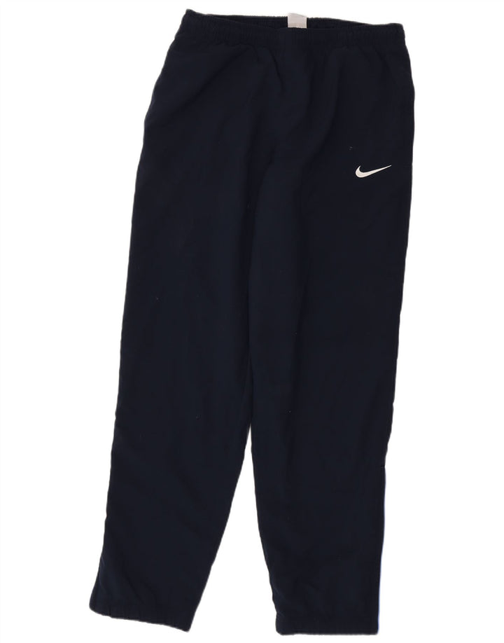 NIKE Træningsdragtsbukser til mænd UK 38/40 Medium Navy Blue Polyester