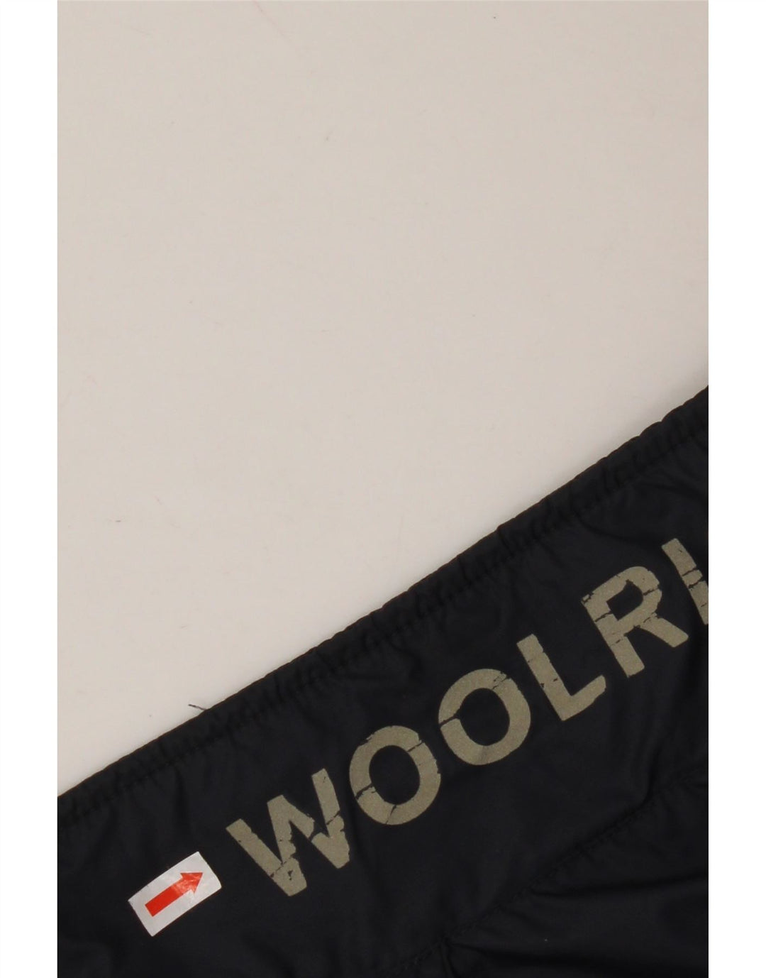 WOOLRICH Grafisk bomberjakke til mænd UK 38 Medium Navyblå nylon