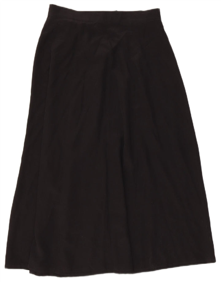 Marella Wrap-nederdel til kvinder UK 12 Medium W28 Sort Silke