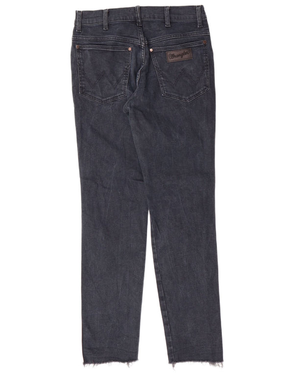 WRANGLER Herre River Slim Jeans W29 L29 Marineblå Bomuld